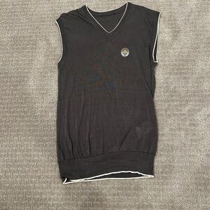 *AUTHENTIC* Dolce and Gabbana grey sweater vest.